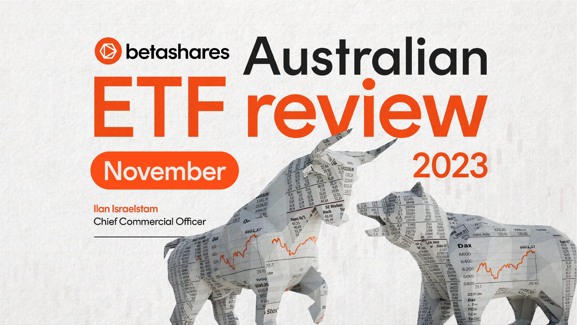 Betashares Australian ETF Review: November 2023