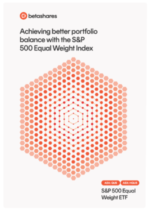Achieving better portfolio balance with the S&P 500 Equal Weight Index