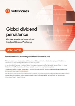 Global dividend persistence