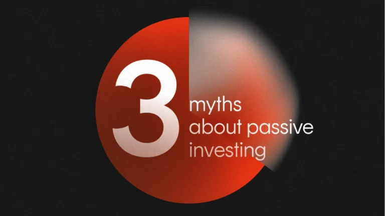 Debunking three myths of passive investing