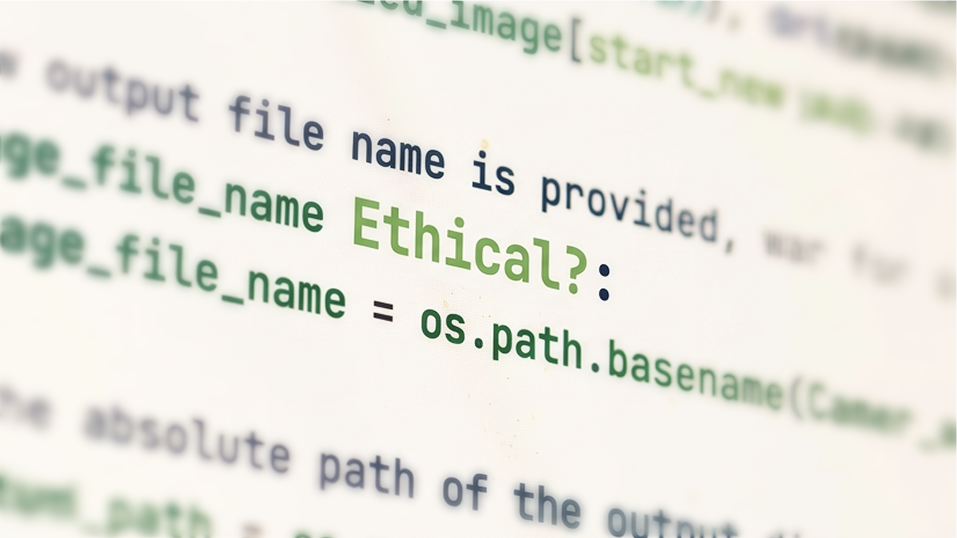 Is there an ethical way to play AI?